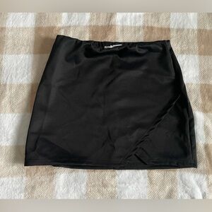 Lust n Must size small Macy's Classic Black Mini Skirt